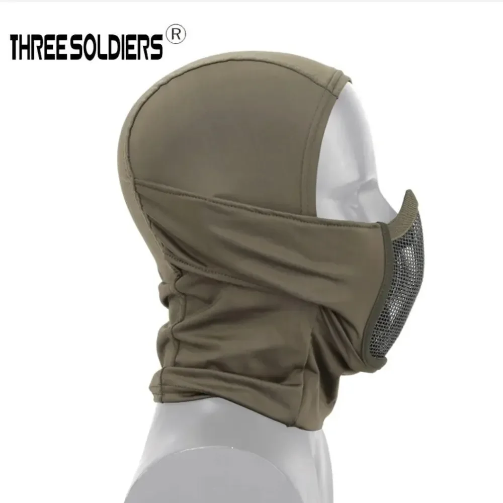 Balaclava Airsoft Mesh Mask Full Face Protection Hood for Cs War Game Hunting US